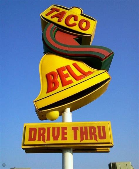 The Taco Bell signs I grew up with : tacobell