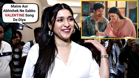 Mannara Chopra Reaction On SAANWARE Song With Abhishek Kumar Trending