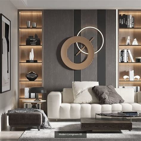 Modern Livingroom-Bedroom Scene 10 Full Pack 3D Model Collection | CGTrader