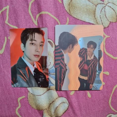 Seventeen Wonwoo Attacca Carat Ver Photocard And Jun Semicolon Mini Card Set Shopee Philippines