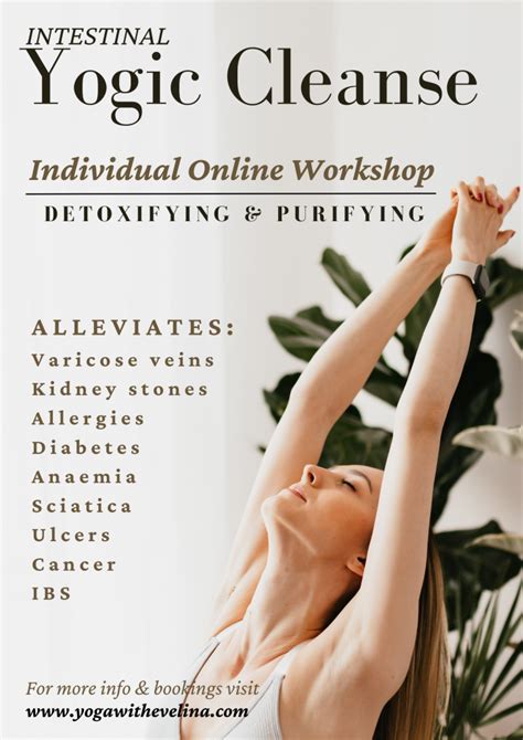 Intestinal Yogic Cleanse Online Workshop Yoga With Evelina