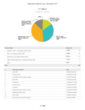 Fillable Online Montgomeryplanning Boomers Gen X Gen Y And Gen Z