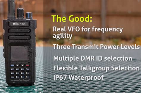 Ailunce Hd Dmr Dual Band Handheld Radio Review By Michael Martens