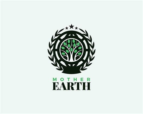 Earth Day Logo Design 35250996 Vector Art at Vecteezy