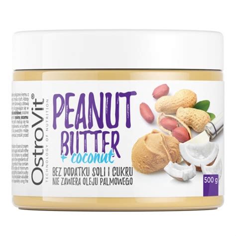 NutVit PEANUT COCONUT BUTTER 500g