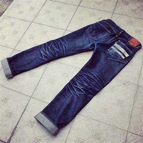 Raw Selvedge Denim Jeans Outfit For Men