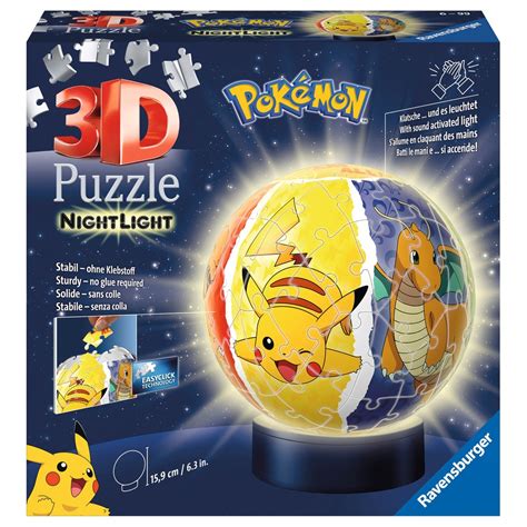 Ravensburger D Puzzle Ball Nachtlicht Pok Mon Smyths Toys Deutschland