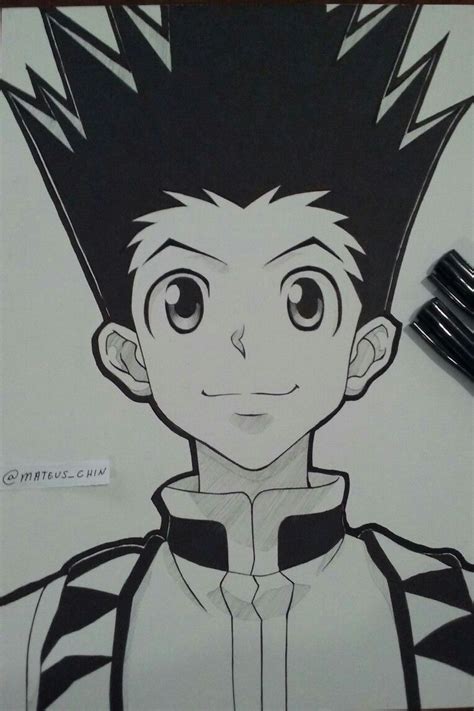 Gon Freecs Hunter X Hunter Desenhos Desenho Manga