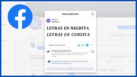 C Mo Escribir En Negrita Y Cursiva En Facebook Youtube