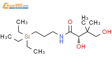 104655 50 7 Butanamide 2 4 Dihydroxy 3 3 Dimethyl N 3 Triethylsilyl