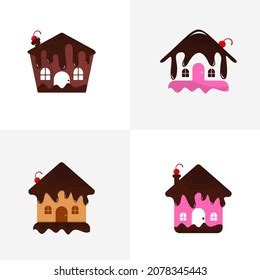 Set Home Bakery Logo Design Vector Stock Vector (Royalty Free ...