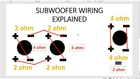 Wiring A Subwoofer To Stereo