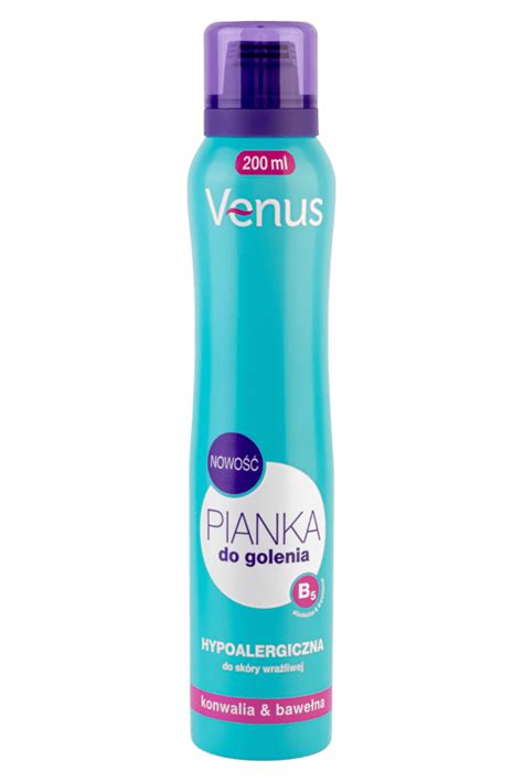 Venus Pianka do golenia Konwalia Bawełna 200ml Venus Kosmetyki