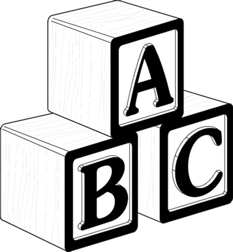 Toy Blocks Clip Art - ClipArt Best