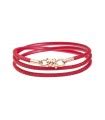 Bracciale Donna Dodo Nodo In Pelle E Oro Rosa Kt Dkb K Sc K Miraggi