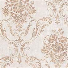 Manor Beige Floral Damask