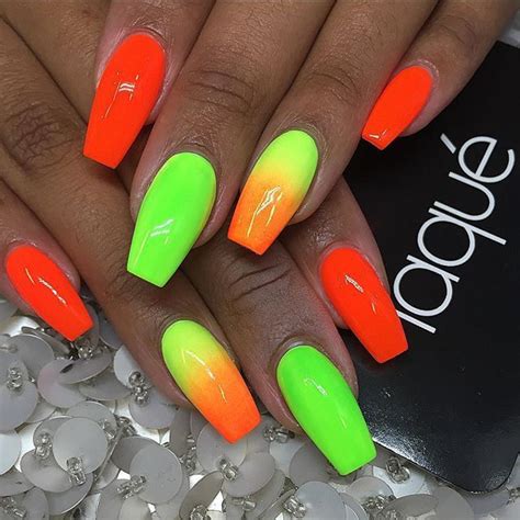 Nail designs neon colors - appshilo