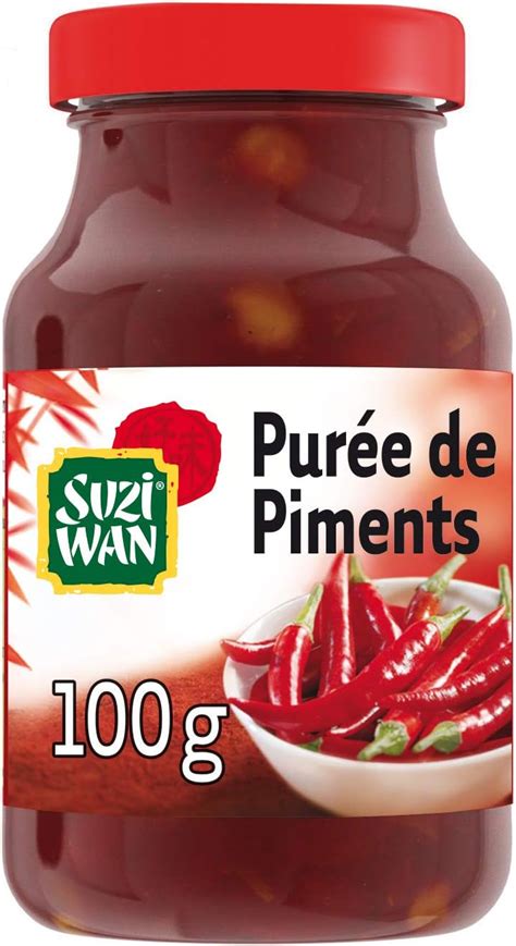 SUZI WAN Puree De Piments 100g Amazon Fr Epicerie