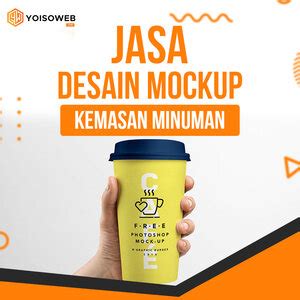 Jasa Desain Mock Up Kemasan Minuman