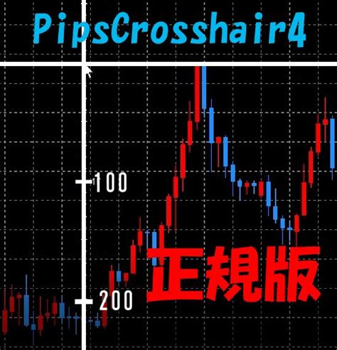 【正式版】pipsの目盛付き十字カーソル （pipscrosshair4）mt4用 自動取引 Fx Store