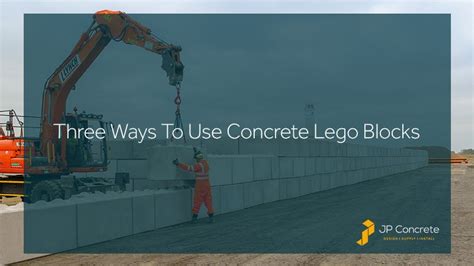 Three Ways To Use Concrete Lego Blocks Jp Concrete