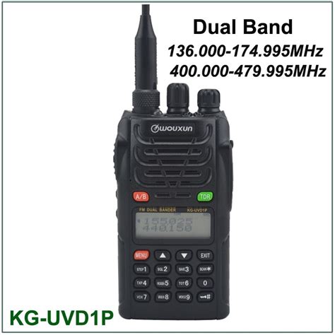 Wouxun Kg Uvd P Vhf Uhf Dual Band Radio Mhz