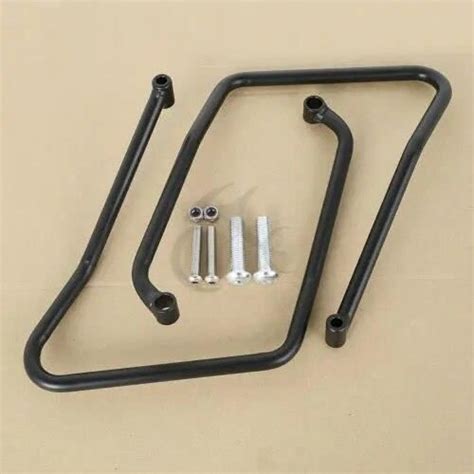 Noir Support de Sacoche de Moto pour Modèles Harley Sportster XL 883