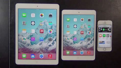 Ipad Air Vs Ipad Mini With Retina Display