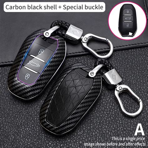 Coque De Cl De Voiture En Fibre De Carbone Pour KIT T L Commande Tui Cl