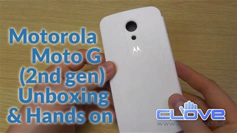 Motorola Moto G 2nd Gen Flip Shell Unboxing And Hands On Youtube