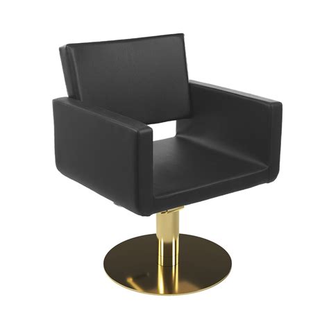 Styling Salon Chairs U Shape Supergold Black U Shape Supergold