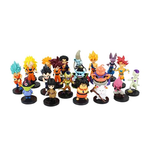 Figuras De Acción De Dragon Ball Juguetes De Modelos De Decoración De