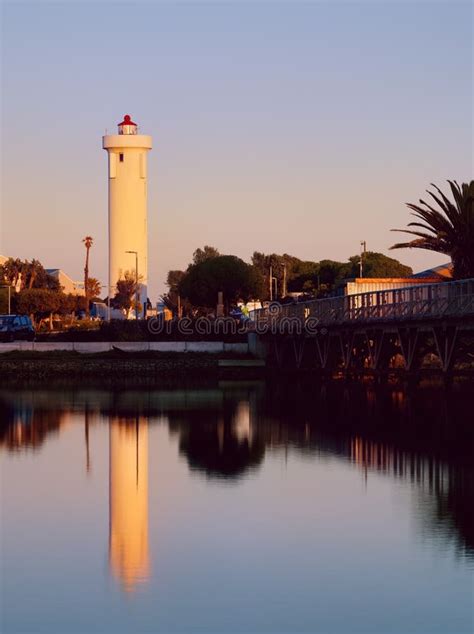 Milnerton Lighthouse Sunrise Editorial Stock Photo - Image of south ...