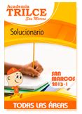 Solucionario San Marcos Ii Examen De Admisi N Ii Proceso