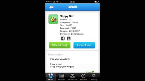 How To Get Flappy Bird After Deleted Ios Free Youtube