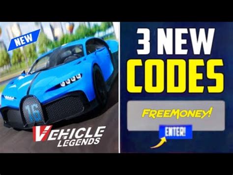 ALL NEW VEHICLE LEGENDS CODES 2023 ROBLOX VEHICLE LEGENDS CODES