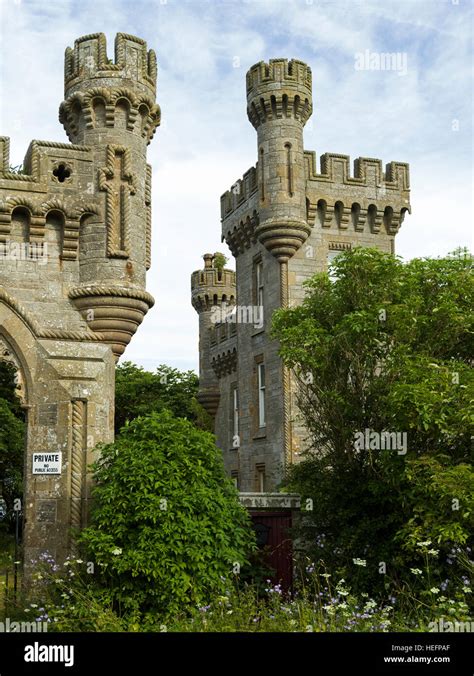 Thurso Castle Thurso Caithness Scottish Highlands Scotland Stock