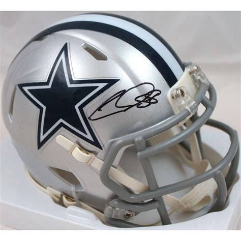 CeeDee Lamb Signed Cowboys Speed Mini Helmet (Fanatics) | Pristine Auction