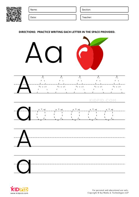 Writing Letters Worksheets A Z - Infoupdate.org