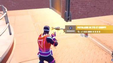 Comment Obtenir Pistolaser De Zyg Et Choppy Dans Fortnite