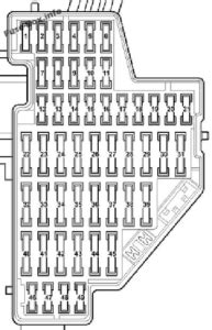 Fuse Box Diagram Volkswagen Passat B