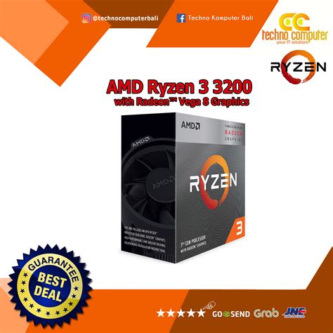 Processor Amd Ryzen G With Radeon Vega Graphics Techno