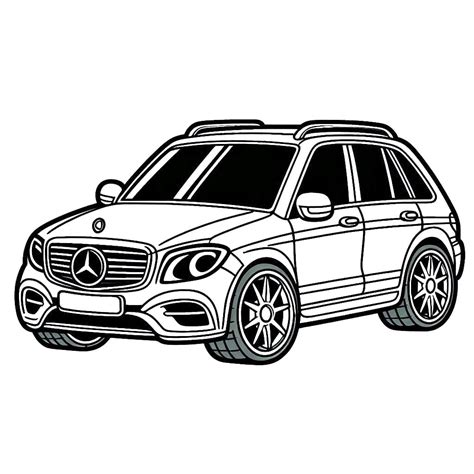 Imagem Carro Para Colorir