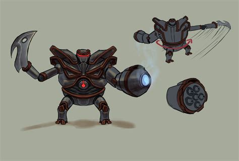 ArtStation - Enemies Concept Art - Droidzone #01