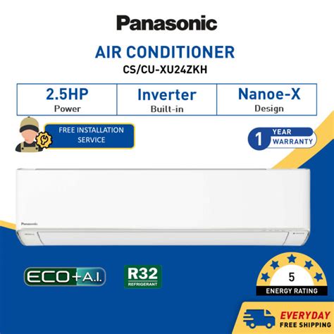 Panasonic X Premium Inverter Air Conditioner R32 Xu Series 10hp 25hp