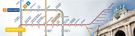 Métro De Bruxelles Plans Metro