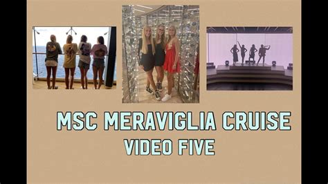 MSC Meraviglia Sea Day NASA Port Canaveral YouTube