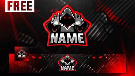 115+ FREE YouTube Gaming Logo, Banner & Avatar Template | Graphic Design Resources | Banner ...