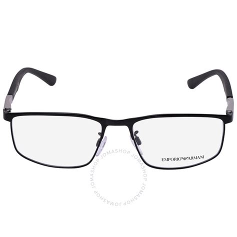 Emporio Armani Demo Rectangular Men S Eyeglasses Ea1131 3001 54 8056597607919 Eyeglasses