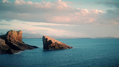 Split Rock Clachtoll Scotland Youtube